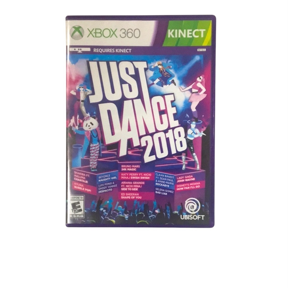 Just dance 2018 Xbox 360, Requires Kinect